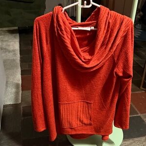 Habitat Vibrant orange Cowl Neck Sweater